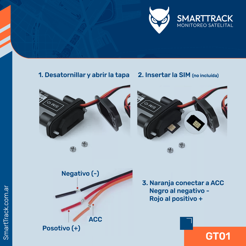 Smarttrack GPS GT01